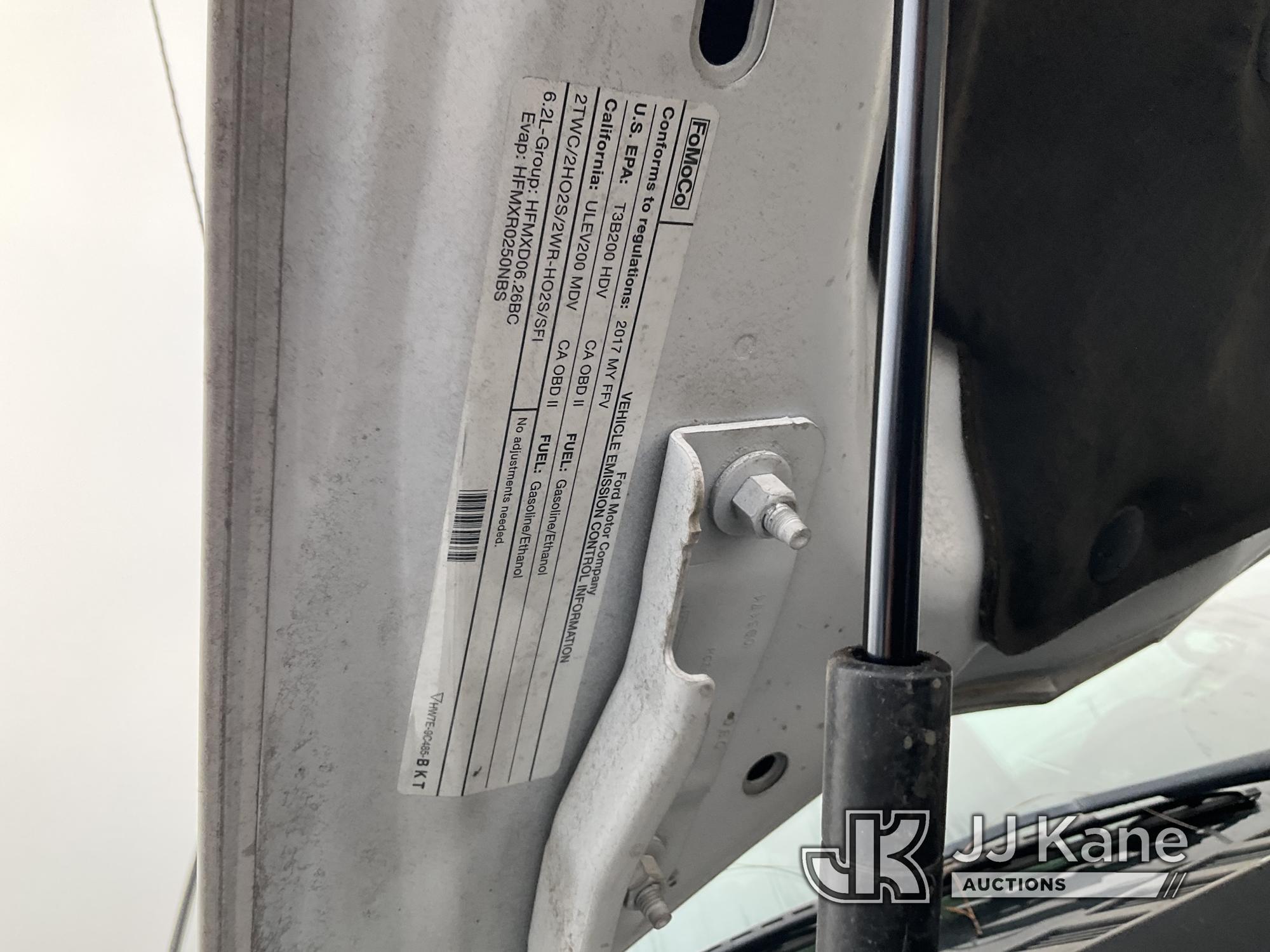 (Jurupa Valley, CA) 2017 Ford F-250 SD Regular Cab Pickup 2-DR Runs & Moves, Interior Is Melted, Fro