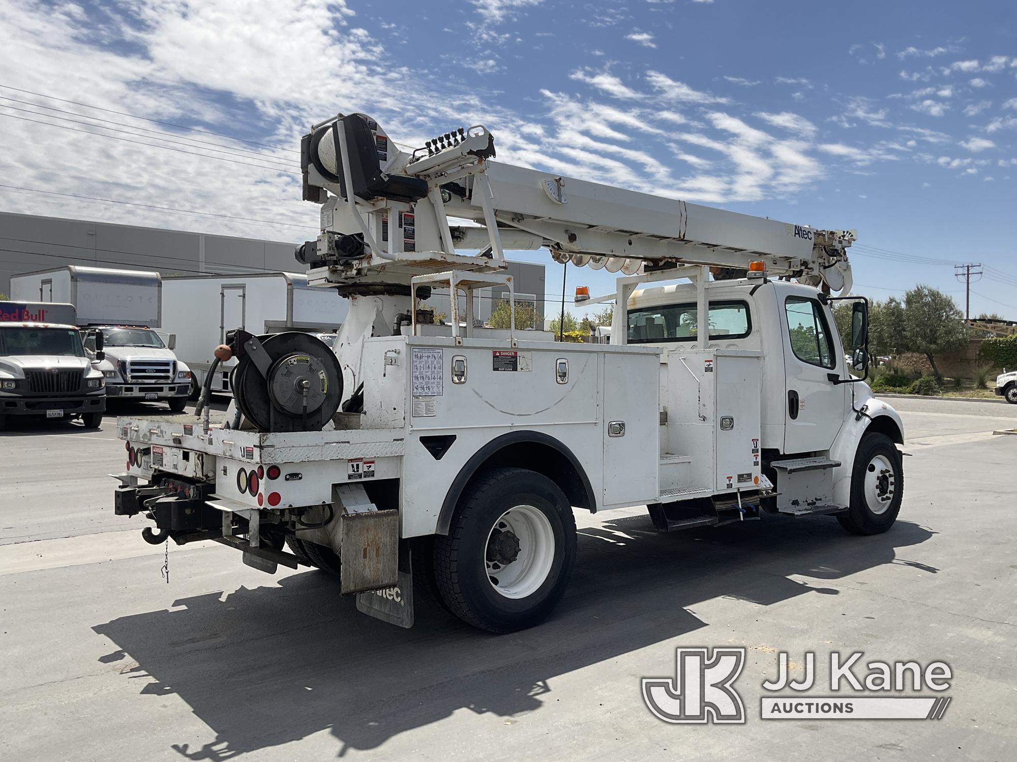 (Jurupa Valley, CA) Altec DM47B-TR, , 2015 Freightliner M2 106 Utility Truck, 6x6 Runs & Moves, Uppe