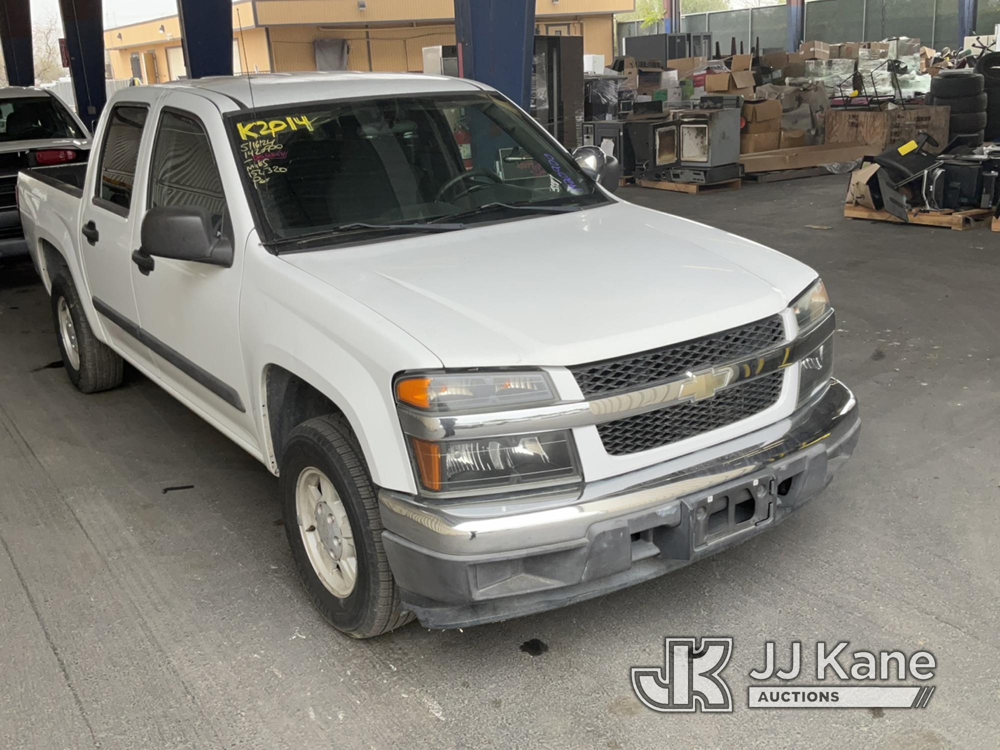 (Jurupa Valley, CA) 2006 Chevrolet Colorado Crew Cab Pickup 4-DR Runs & Moves, Check Engine Light Is