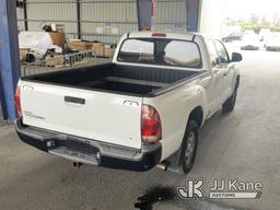 (Jurupa Valley, CA) 2015 Toyota Tacoma Pickup Truck Runs & Moves, Running Rough