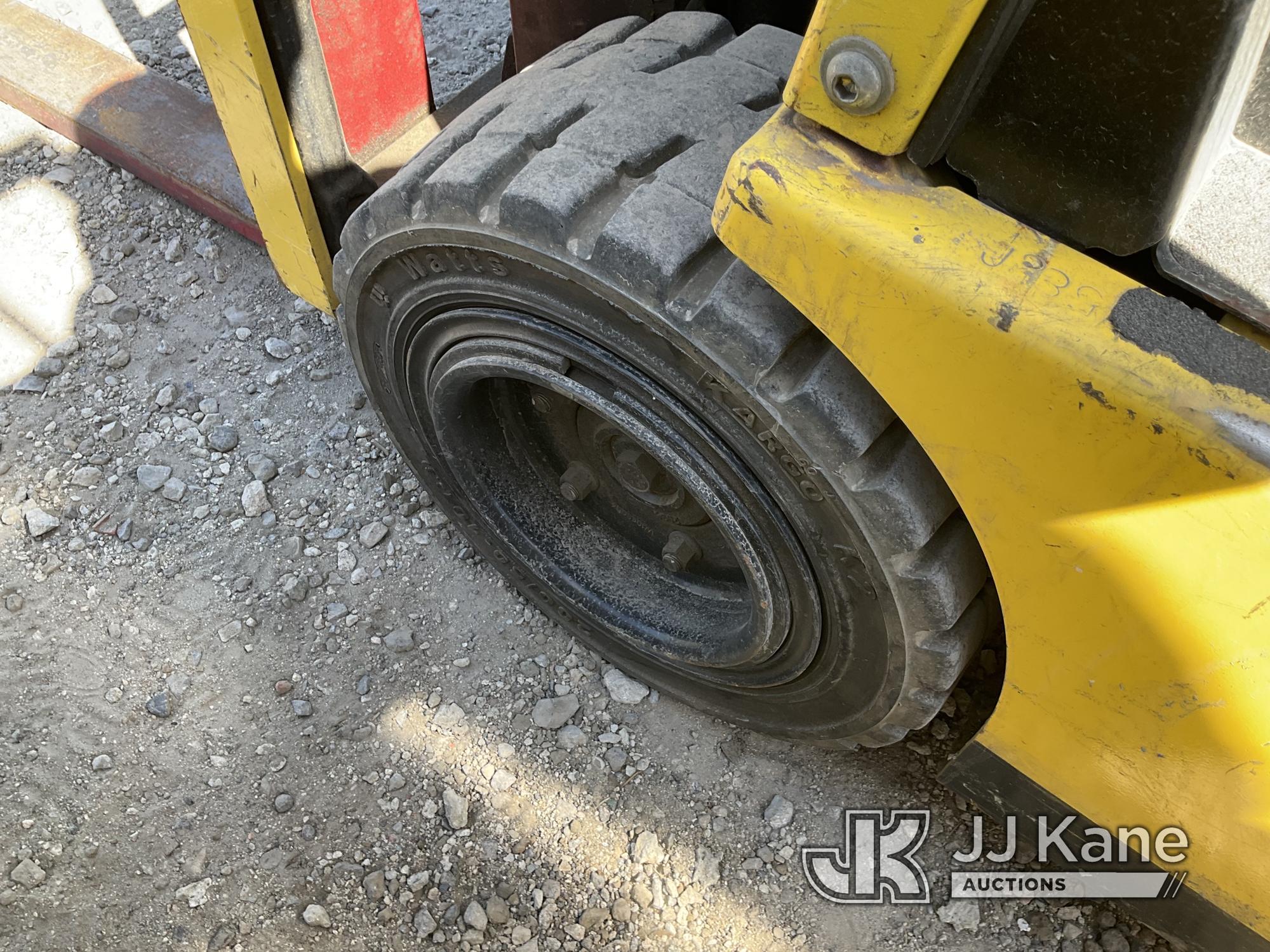 (Jurupa Valley, CA) 2008 Hyster J40ZT EV Solid Tired Forklift Starts & Operates