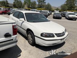 (Jurupa Valley, CA) 2002 Chevrolet Impala 4-Door Sedan Not Running, Major Oil Leak