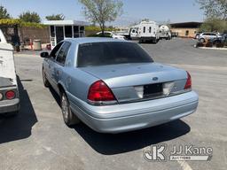 (Jurupa Valley, CA) 2008 Ford Crown Victoria Police Interceptor 4-Door Sedan Runs & Moves