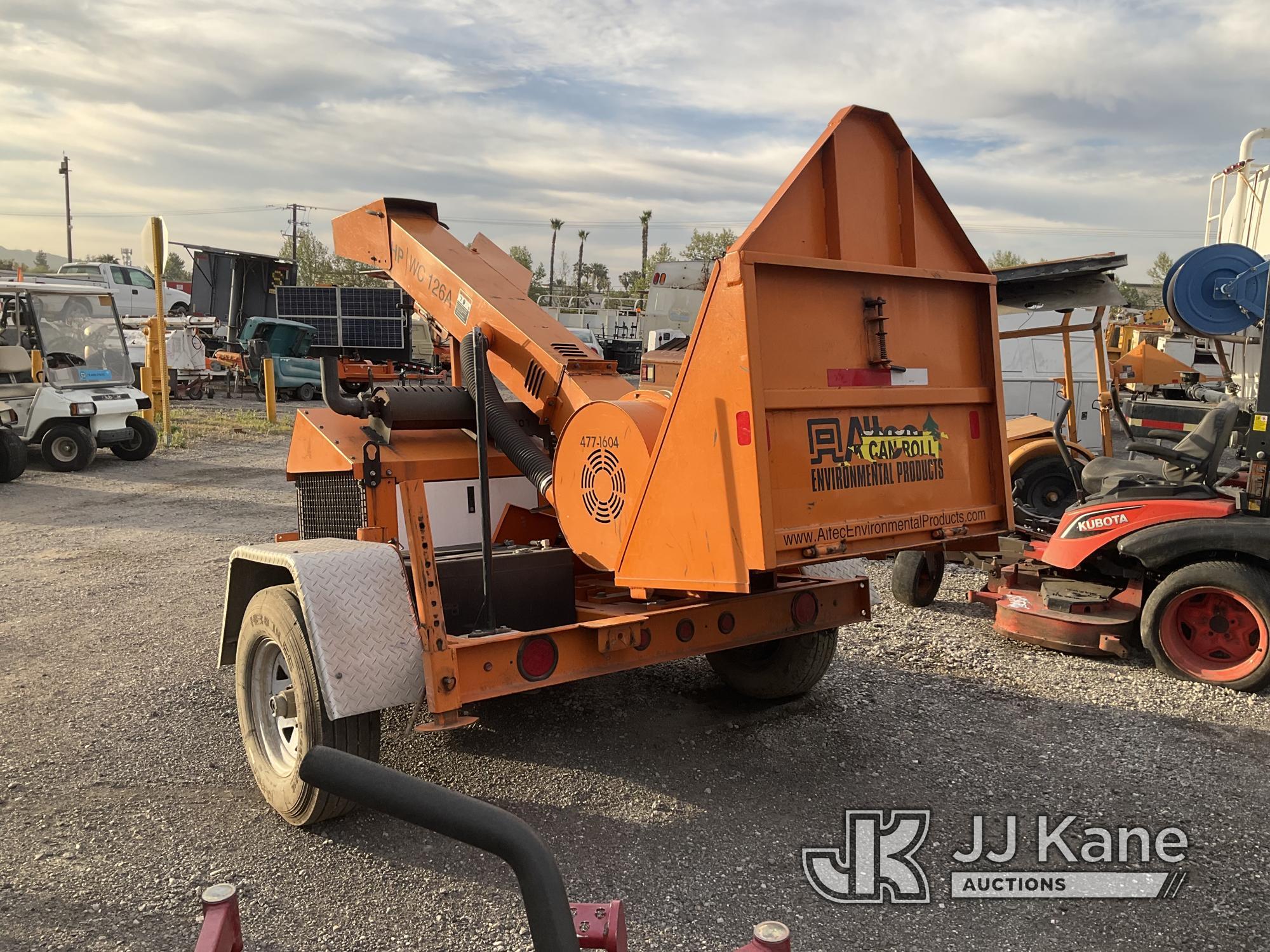 (Jurupa Valley, CA) 2011 Altec WC126A Chipper (12in Drum) Not Running, True Hours Unknown, Missing B