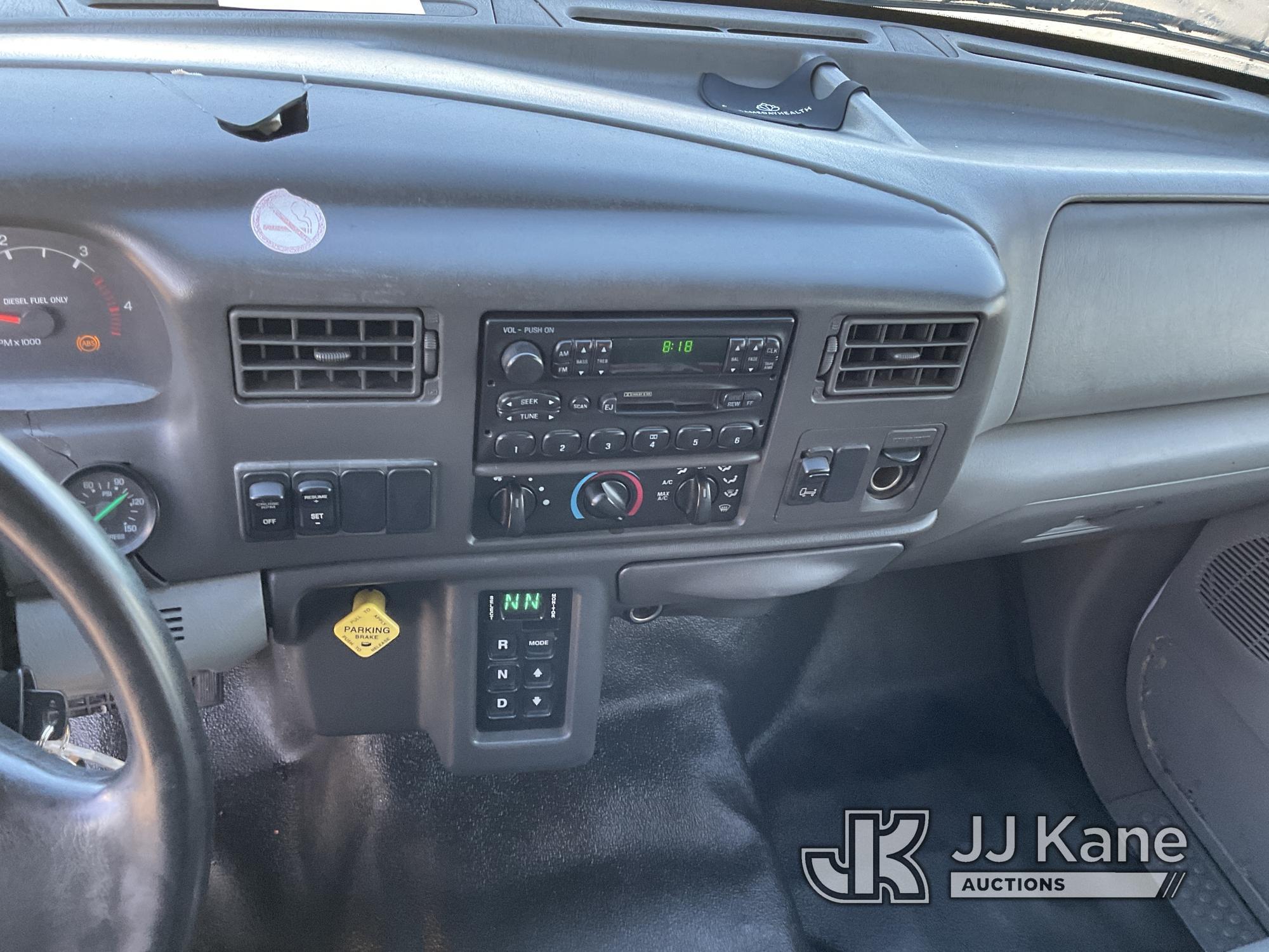 (Jurupa Valley, CA) 2007 Ford F650 Crew Cab Van Body Truck Runs & Moves (ABS Light On), Must Be Regi