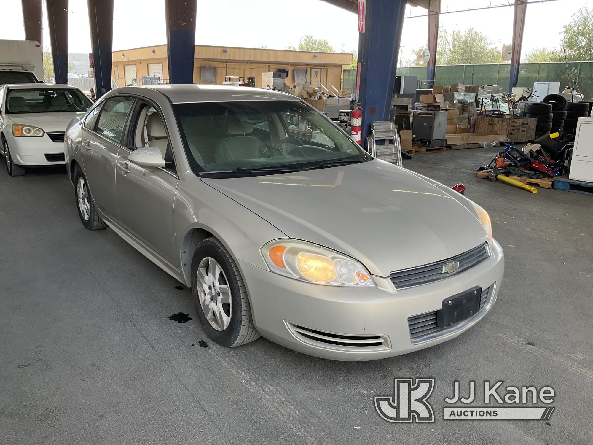 (Jurupa Valley, CA) 2009 Chevrolet Impala 4-Door Sedan Runs & Moves, Air Bag Light On