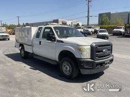 (Jurupa Valley, CA) 2013 Ford F-350 SD 4X4 Extended-Cab Pickup Truck Runs & Moves