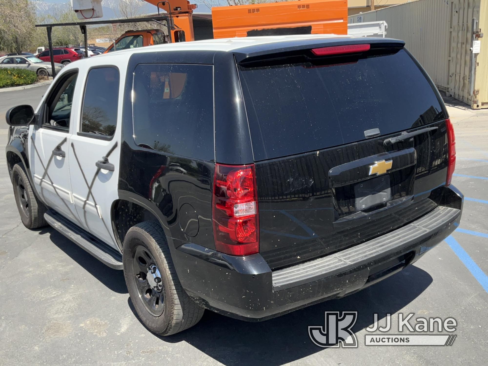 (Jurupa Valley, CA) 2013 Chevrolet Tahoe Police Package Sport Utility Vehicle Runs & Moves, Interior