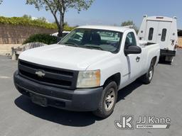 (Jurupa Valley, CA) 2007 Chevrolet Silverado 1500 Regular Cab Pickup 2-DR Runs & Moves, Paint Damage