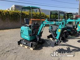 (Jurupa Valley, CA) 2024 AGT QK16R Mini Hydraulic Excavator, bkt, ripper, 2 ft 8 in. stick, aux hyd,