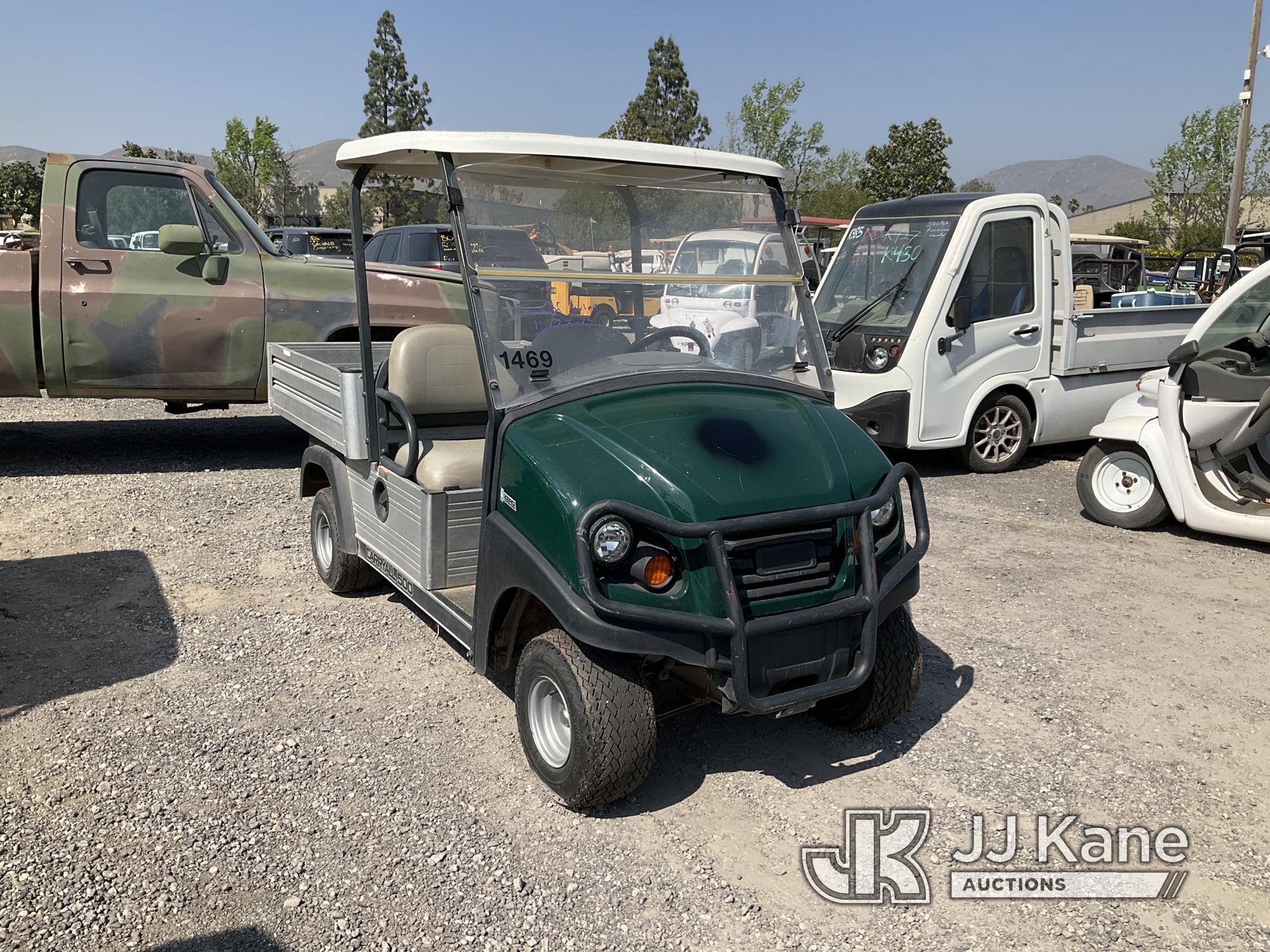 (Jurupa Valley, CA) 2018 Club Car CarryAll VI Golf Cart Not Running