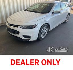 (Jurupa Valley, CA) 2017 Chevrolet Malibu Hybrid 4-Door Hybrid Sedan Runs & Moves, Has Body Damage,