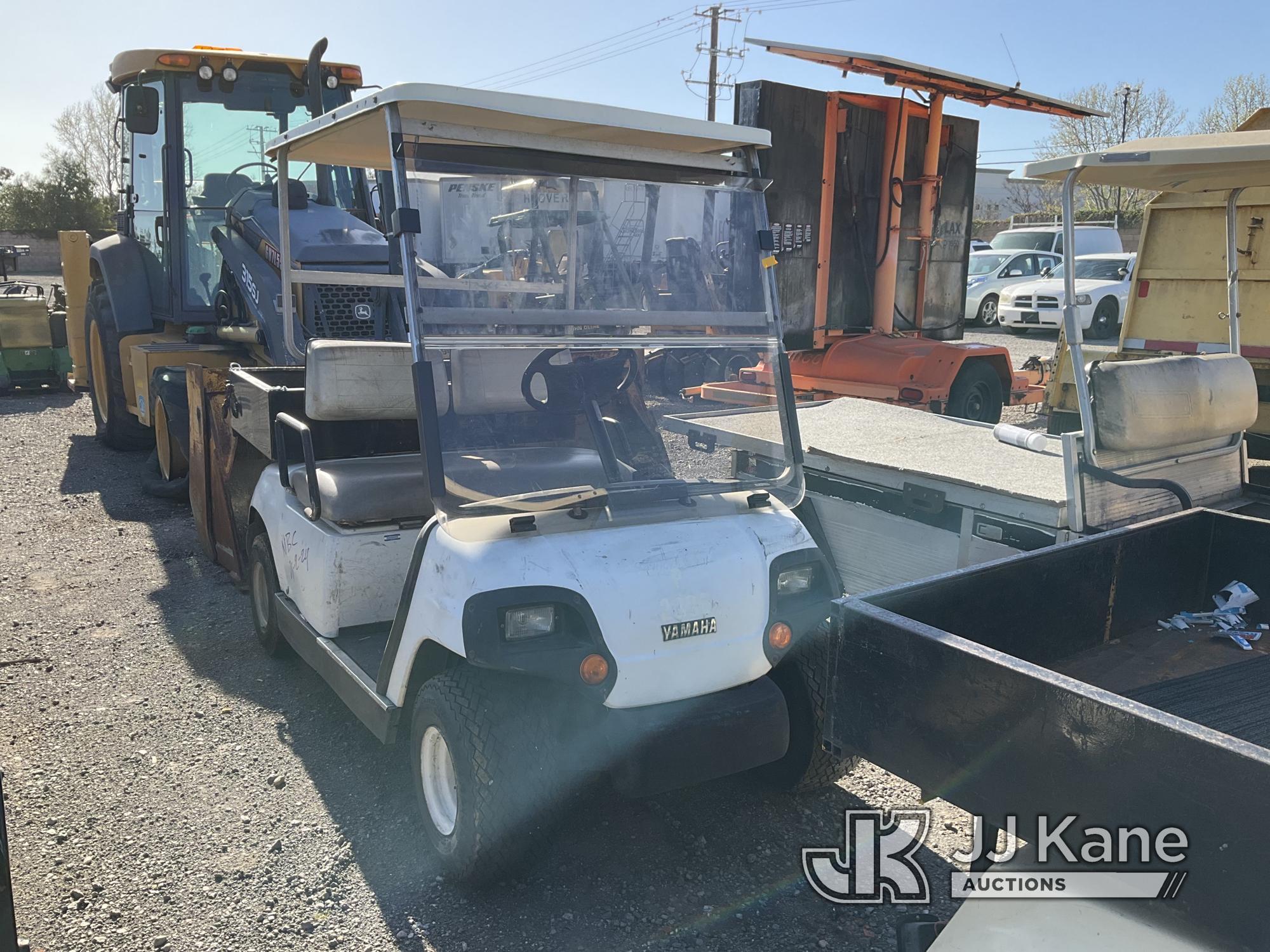 (Jurupa Valley, CA) 1996 Yamaha Golf Cart Not Running, True Hours Unknown