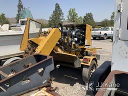 (Jurupa Valley, CA) 2010 Rayco RG100DXH Portable Stump Grinder Not Running, Operation Unknown