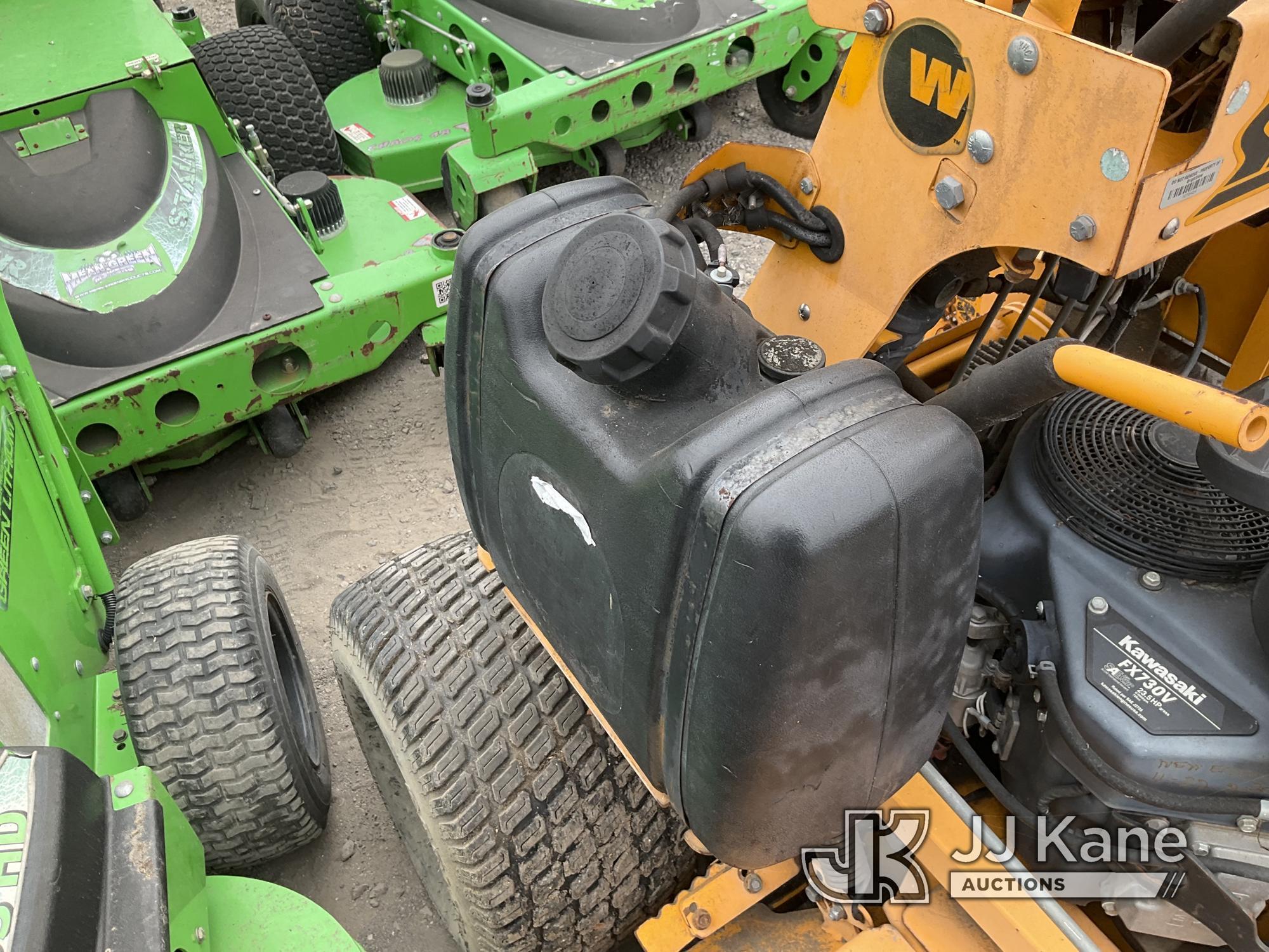 (Jurupa Valley, CA) Wright STANDER X Lawn Mower Not Running, Has Flat Tire