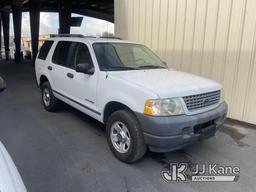 (Jurupa Valley, CA) 2004 Ford Explorer 4-Door Sport Utility Vehicle Engine Runs, Transmission Needs