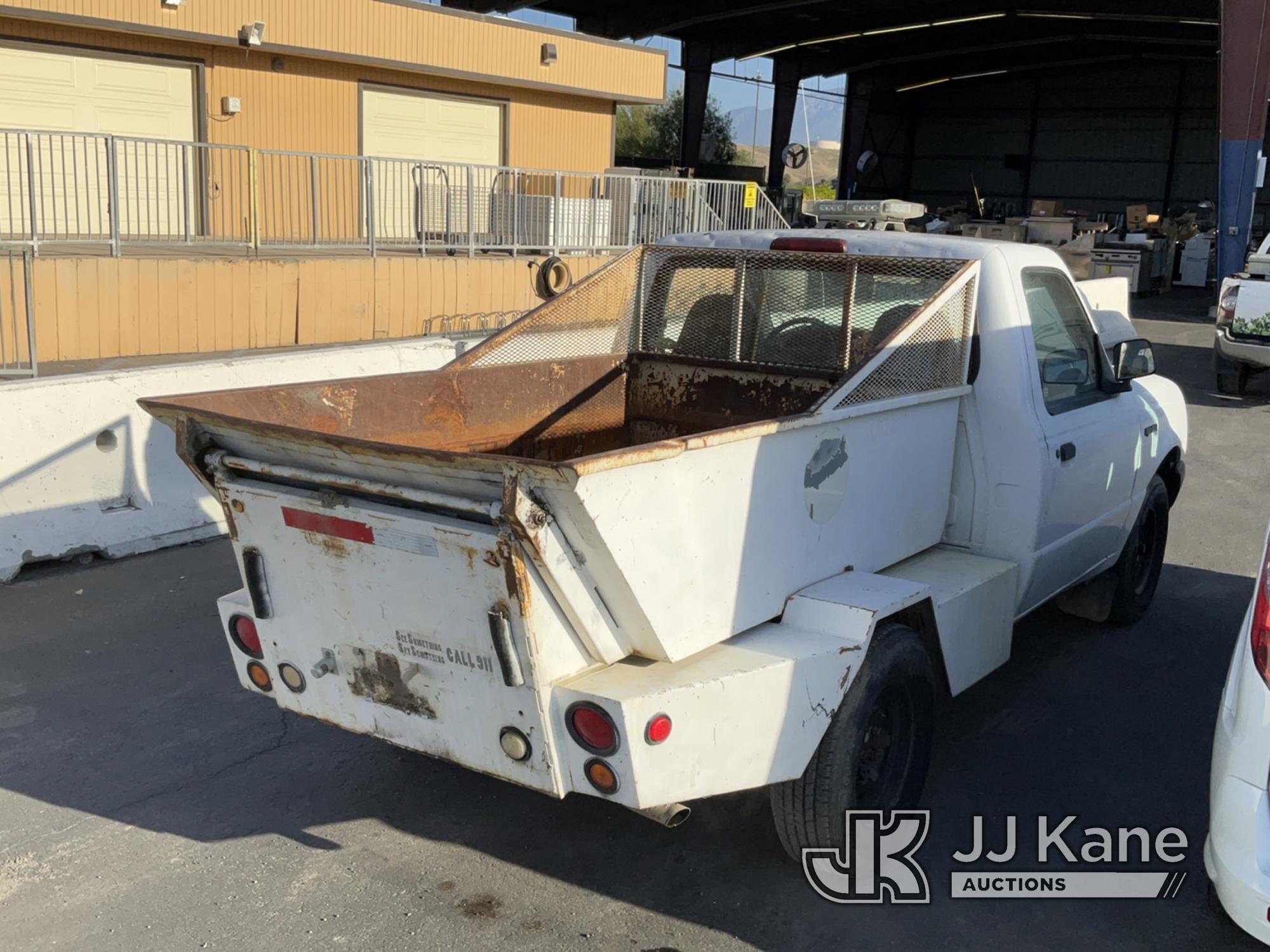 (Jurupa Valley, CA) 1997 Ford Ranger Regular Cab Pickup 2-DR Runs & Moves, Missing Driver Door