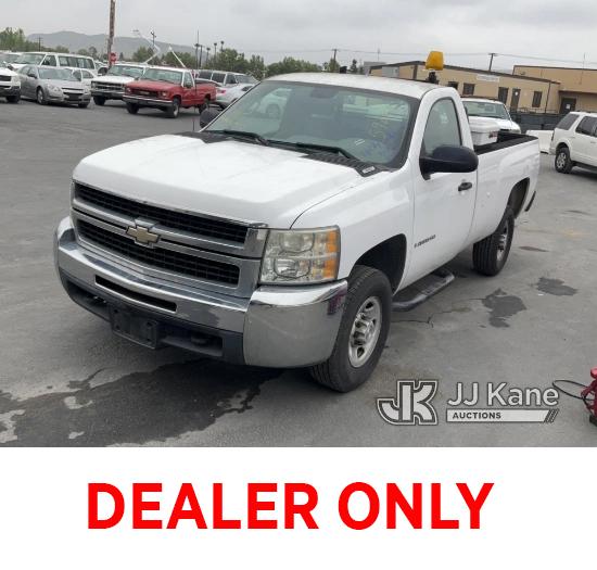 (Jurupa Valley, CA) 2008 Chevrolet Silverado 2500HD Pickup Truck Runs & Moves, Overheats