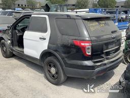 (Jurupa Valley, CA) 2014 Ford Explorer AWD Police Interceptor 4-Door Sport Utility Vehicle Not Runni