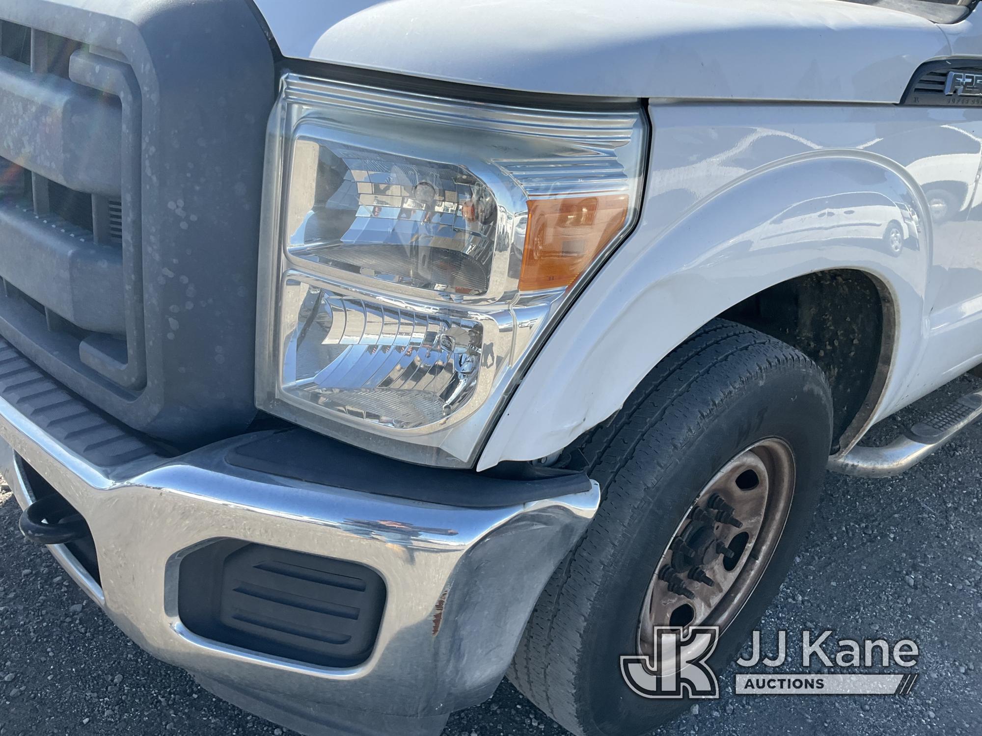 (Jurupa Valley, CA) 2013 Ford F-250 SD Regular Cab Pickup 2-DR Runs, Moves, Broken Cabinet, Front En