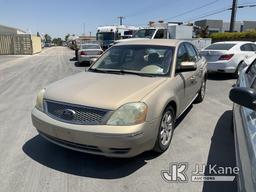 (Jurupa Valley, CA) 2007 Ford Five Hundred SEL 4-Door Sedan Runs & Moves