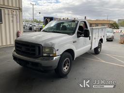 (Jurupa Valley, CA) 2002 FORD F350 Cab & Chassis Runs & Moves