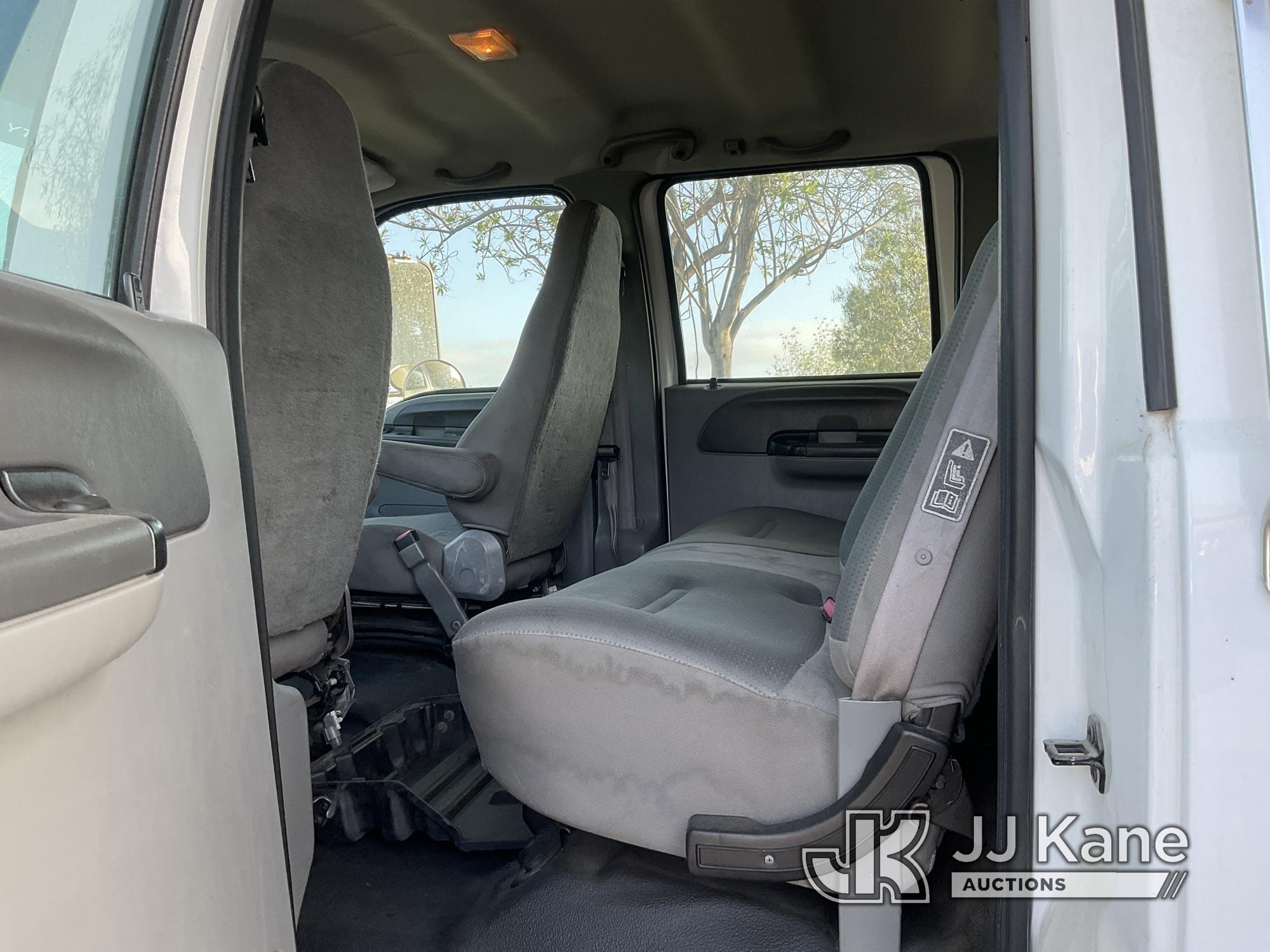 (Jurupa Valley, CA) 2010 Ford F650 Van Body Truck Runs & Moves, Must Be Registered Out Of State Due