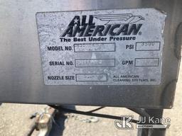 (Jurupa Valley, CA) 2000 All American CH5535 Portable Steam Cleaner/Pressure Washer Cranks Does Not