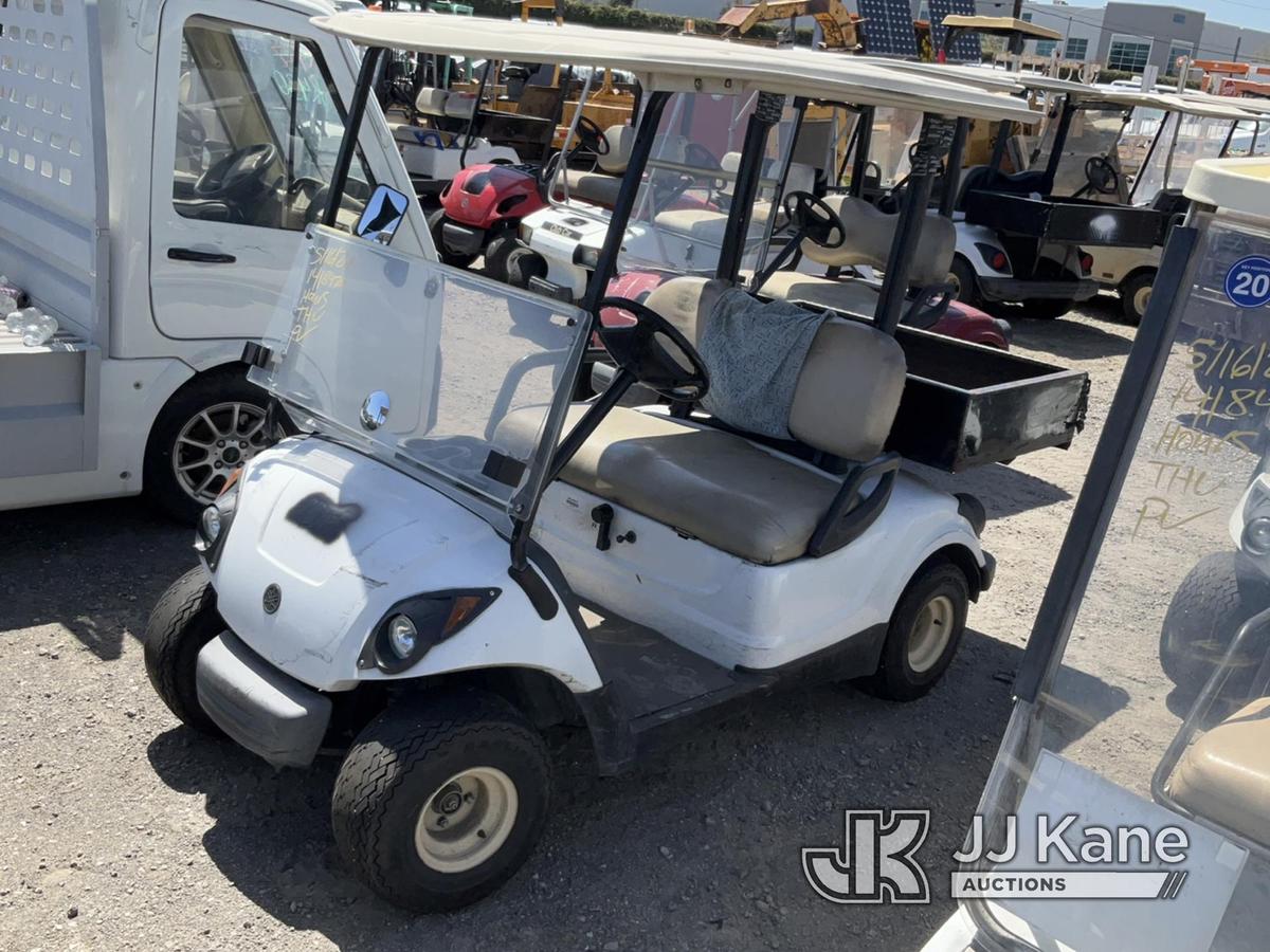 (Jurupa Valley, CA) 2011 Yamaha Golf Cart Not Running , No Key ,  Missing Parts