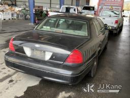 (Jurupa Valley, CA) 2009 Ford Crown Victoria Police Interceptor 4-Door Sedan Runs & Moves