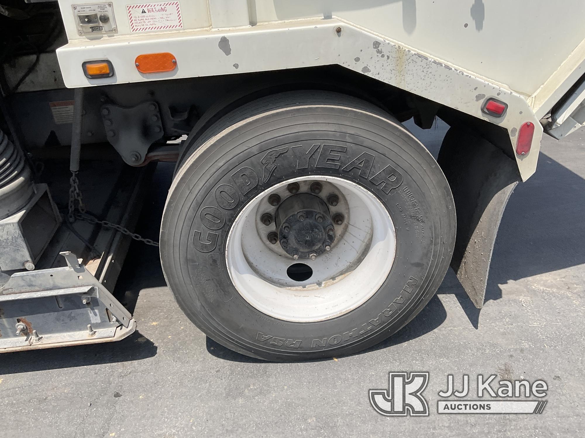 (Jurupa Valley, CA) 2011 Freightliner M2 106 Street Sweeper Runs & Moves, Engine Runs Rough With Whi