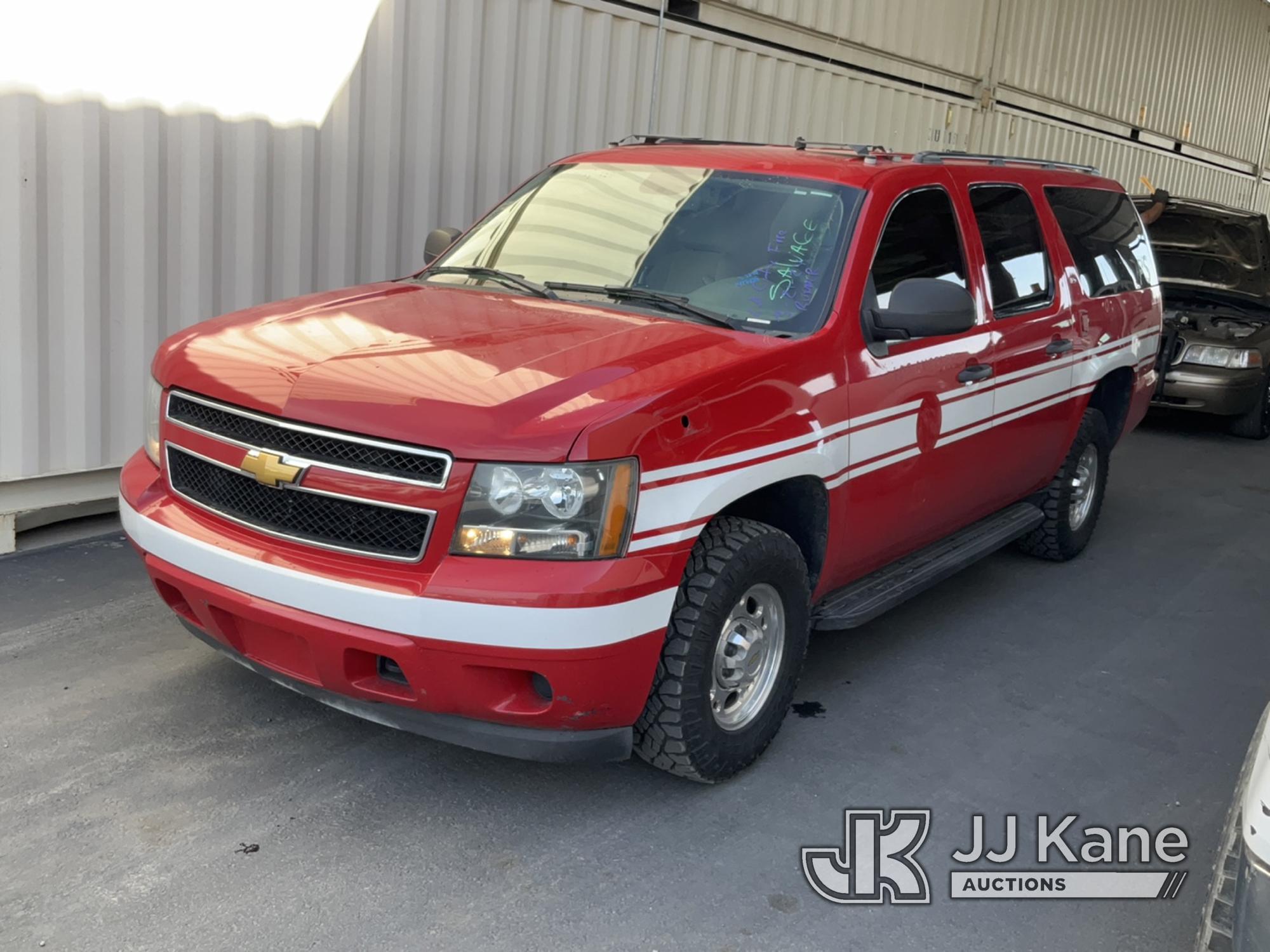 (Jurupa Valley, CA) 2007 Chevrolet Suburban Sport Utility Vehicle Runs & Moves, Interior Stripped Of