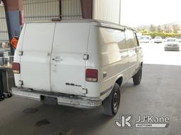 (Jurupa Valley, CA) 1995 GMC Vandura Cargo Van Runs & Moves, Body Rust , Missing Exterior Mirrors