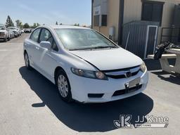 (Jurupa Valley, CA) 2009 Honda Civic GX 4-Door Sedan Runs, Moves, Missing Exasperation Date For CNG