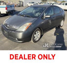 (Jurupa Valley, CA) 2007 Toyota Prius Hybrid 4Door Liftback Runs Rough, Paint Damage