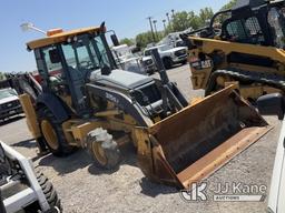 (Jurupa Valley, CA) 2007 John Deere 315SJ Tractor Loader Backhoe Runs & Moves, Front Tires Flat