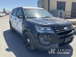 (Jurupa Valley, CA) 2016 Ford Explorer AWD Police Interceptor Sport Utility Vehicle Run & Moves, Dri