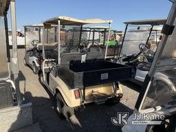 (Jurupa Valley, CA) 2000 Club Car Golf Cart Not Running, Missing Key