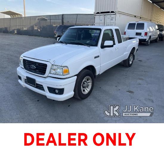 (Jurupa Valley, CA) 2006 Ford Ranger Extended-Cab Pickup Truck Needs Transmission Linkage Repair, Ha