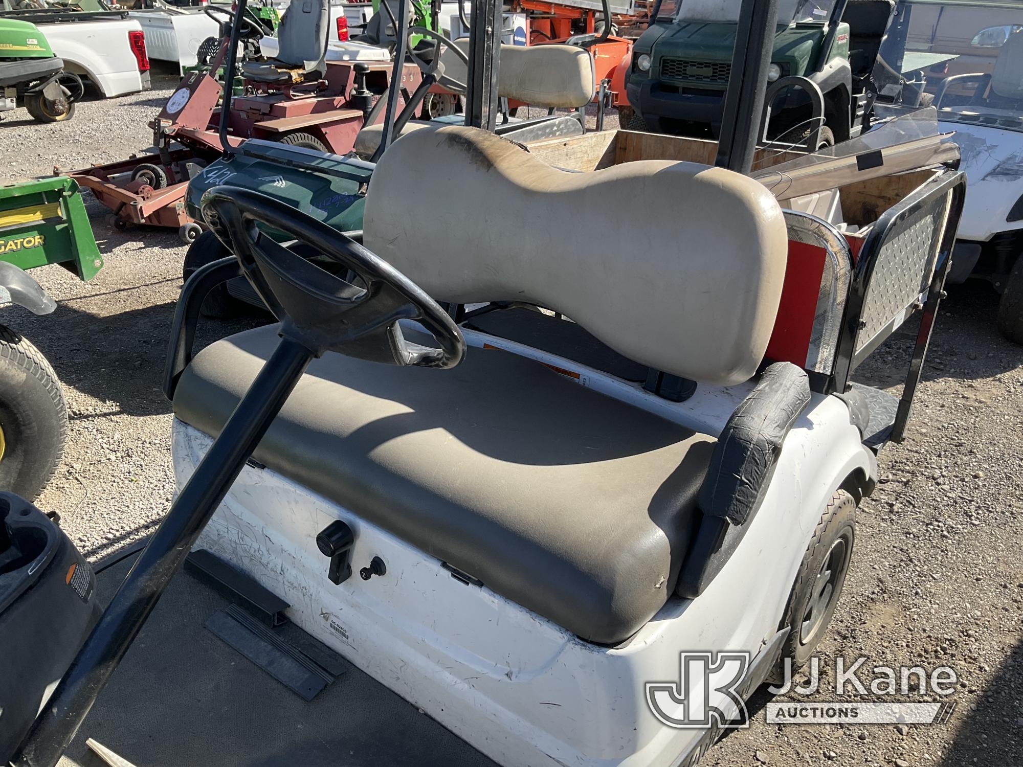 (Jurupa Valley, CA) 2011 Yamaha Golf Cart Runs & Moves, No Key Needed To Operate, True Hours Unknown