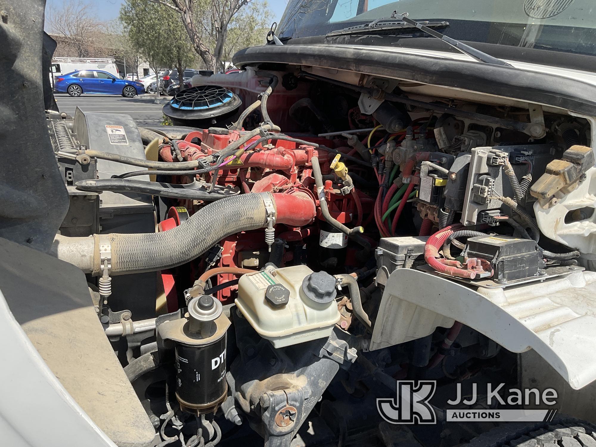 (Jurupa Valley, CA) Altec AA55-MH, Material Handling Bucket Truck rear mounted on 2017 Freightliner