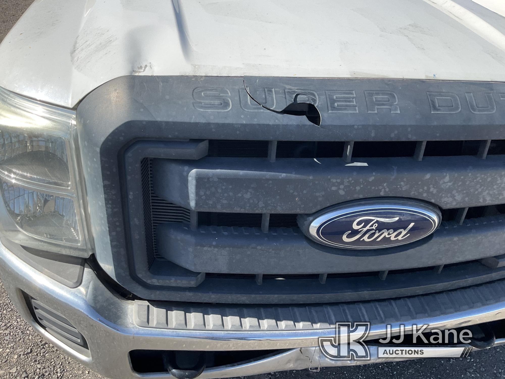 (Jurupa Valley, CA) 2013 Ford F-250 SD Regular Cab Pickup 2-DR Runs, Moves, Broken Cabinet, Front En