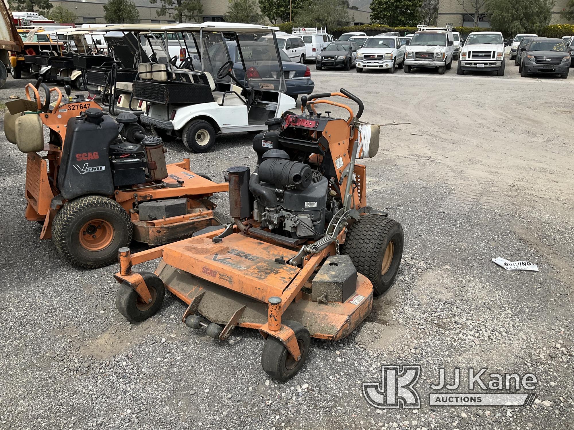 (Jurupa Valley, CA) Scag V-RIDE Lawn Mower Not Running