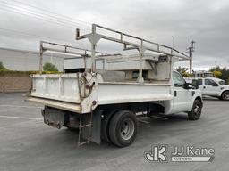 (Jurupa Valley, CA) 2008 Ford F-350 SD Dump Truck Engine Runs, Steering Pulls To The Right When Driv