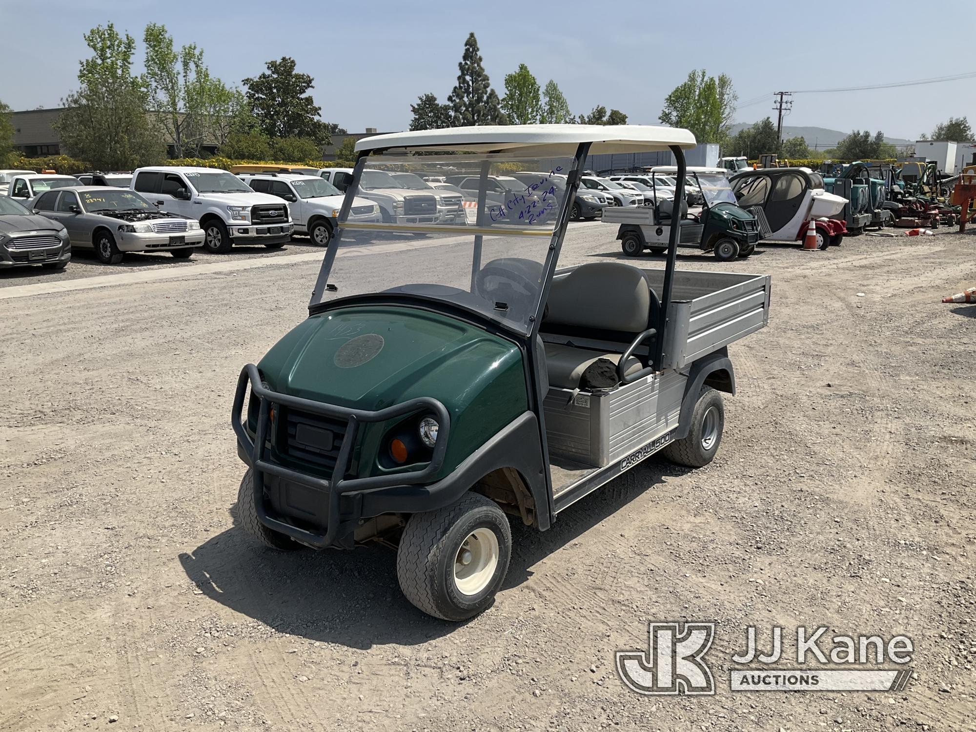 (Jurupa Valley, CA) 2018 Club Car CarryAll VI Golf Cart Runs & Moves