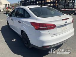 (Jurupa Valley, CA) 2016 Ford Focus 4-Door Sedan Runs & Moves, Check Engine Light On