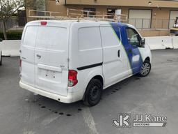 (Jurupa Valley, CA) 2015 Nissan NV200 Mini Passenger Van Runs, Transmission Slips, Must Be Towed, Pa