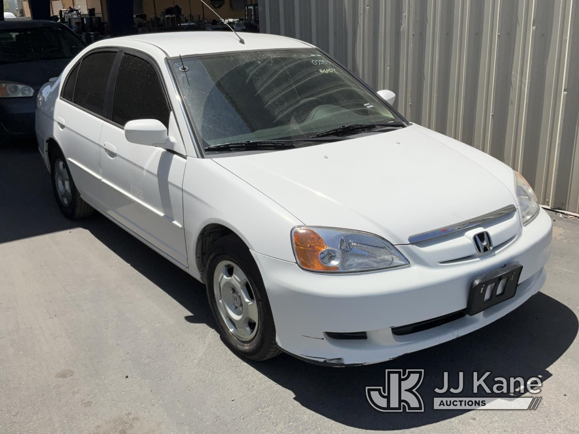 (Jurupa Valley, CA) 2003 Honda Civic Hybrid 4-Door Sedan Runs & Moves