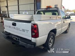 (Jurupa Valley, CA) 2003 Chevrolet Silverado 1500 Pickup Truck Runs & Moves