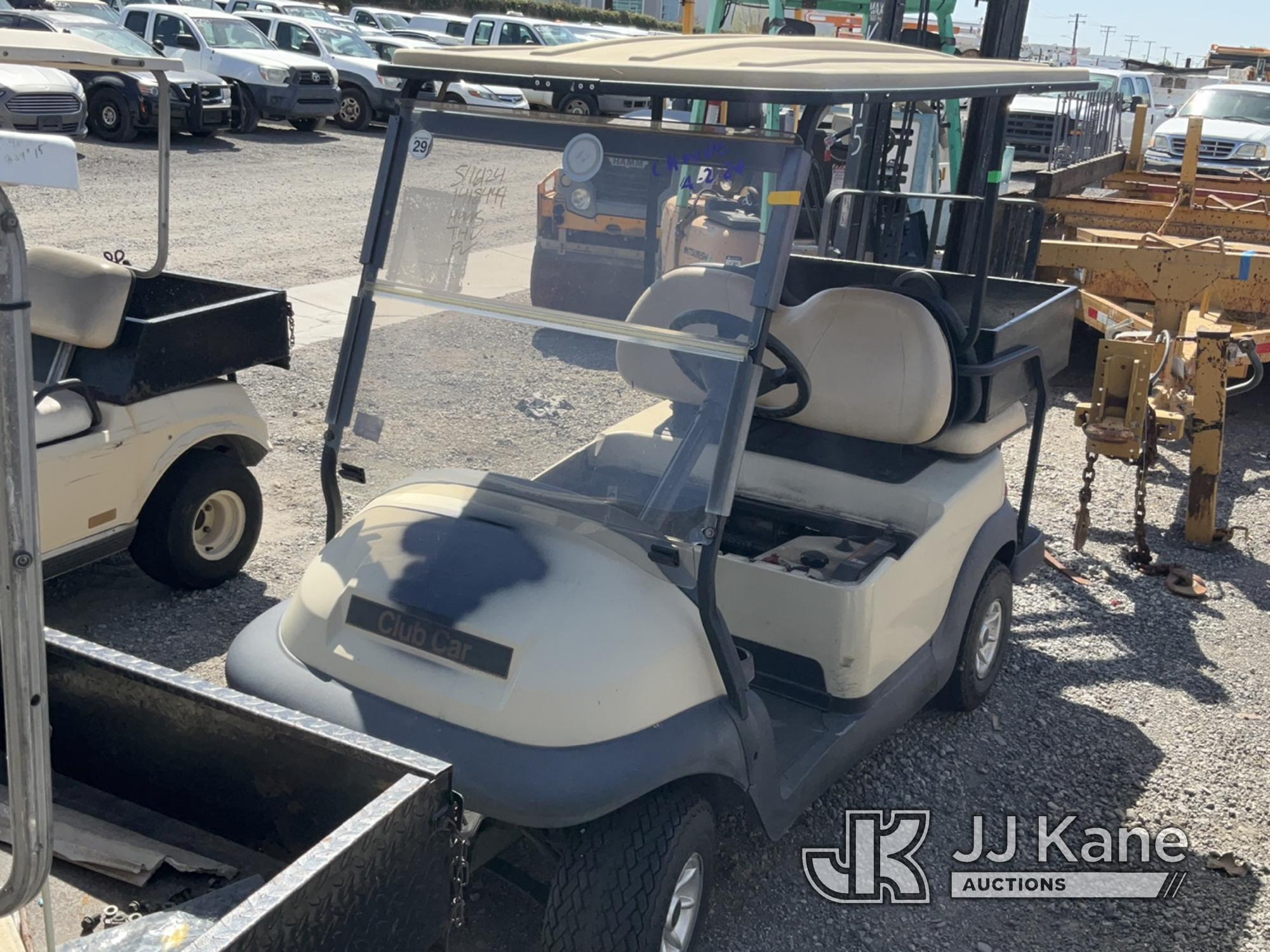 (Jurupa Valley, CA) 2006 Club Car Golf Cart Golf Cart Not Running , No Key , Missing Parts